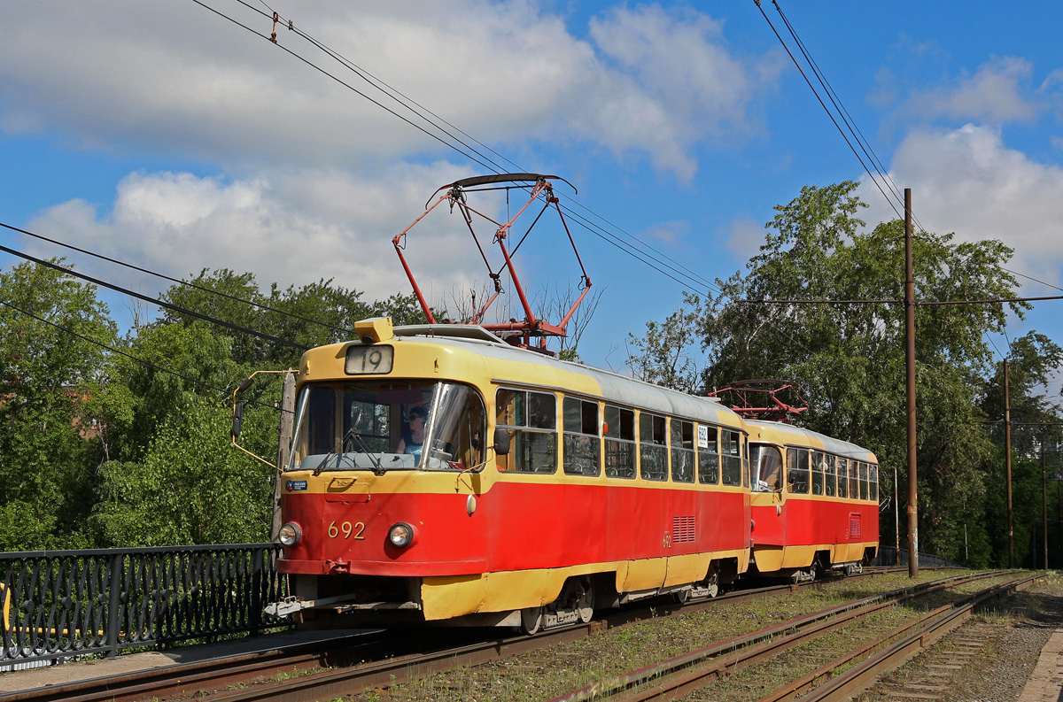 Екатеринбург, Tatra T3SU № 692