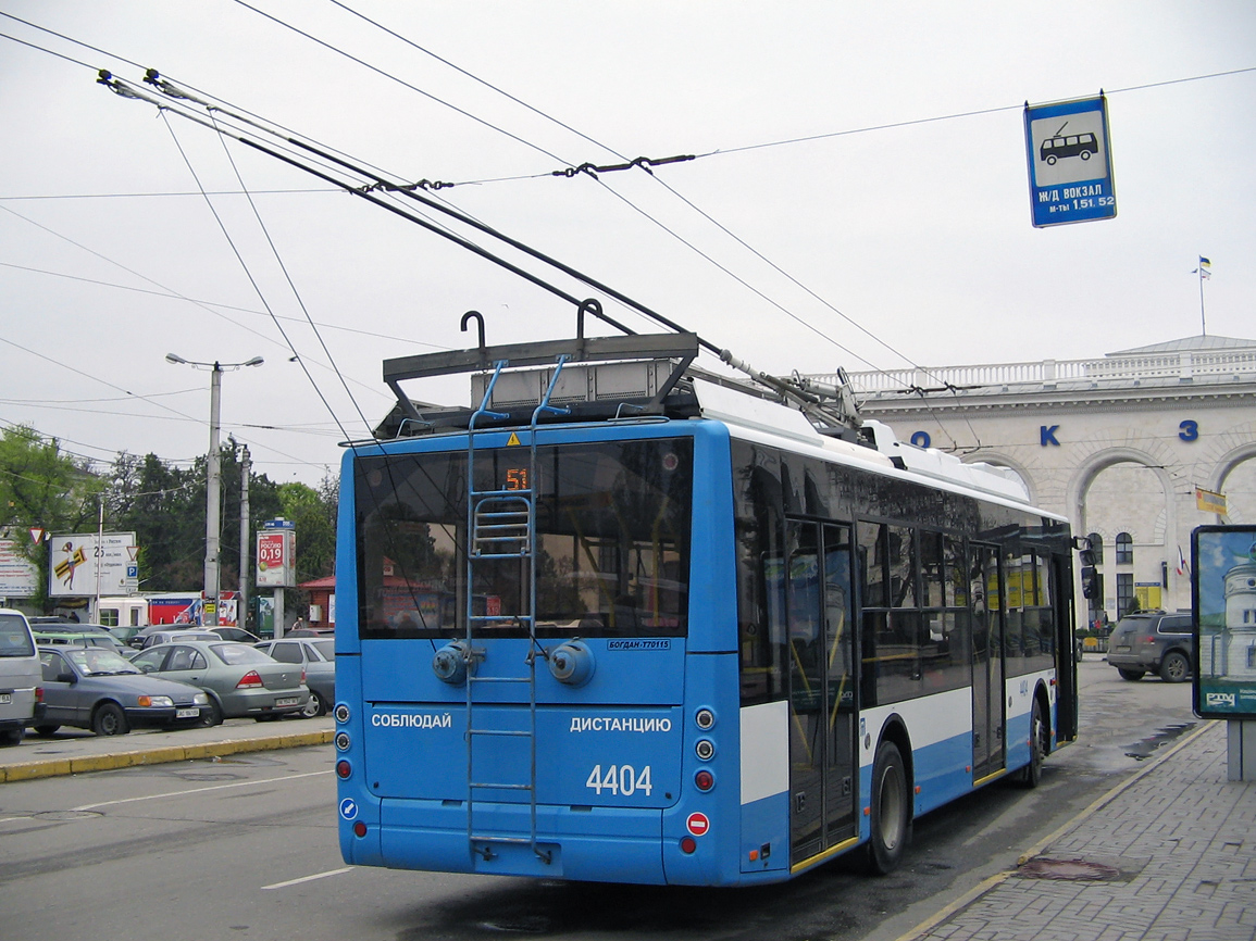 Крымский троллейбус, Богдан Т70115 № 4404