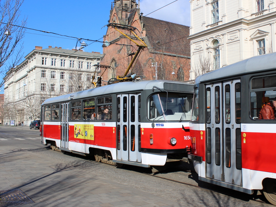 Брно, Tatra T3R.PV № 1656