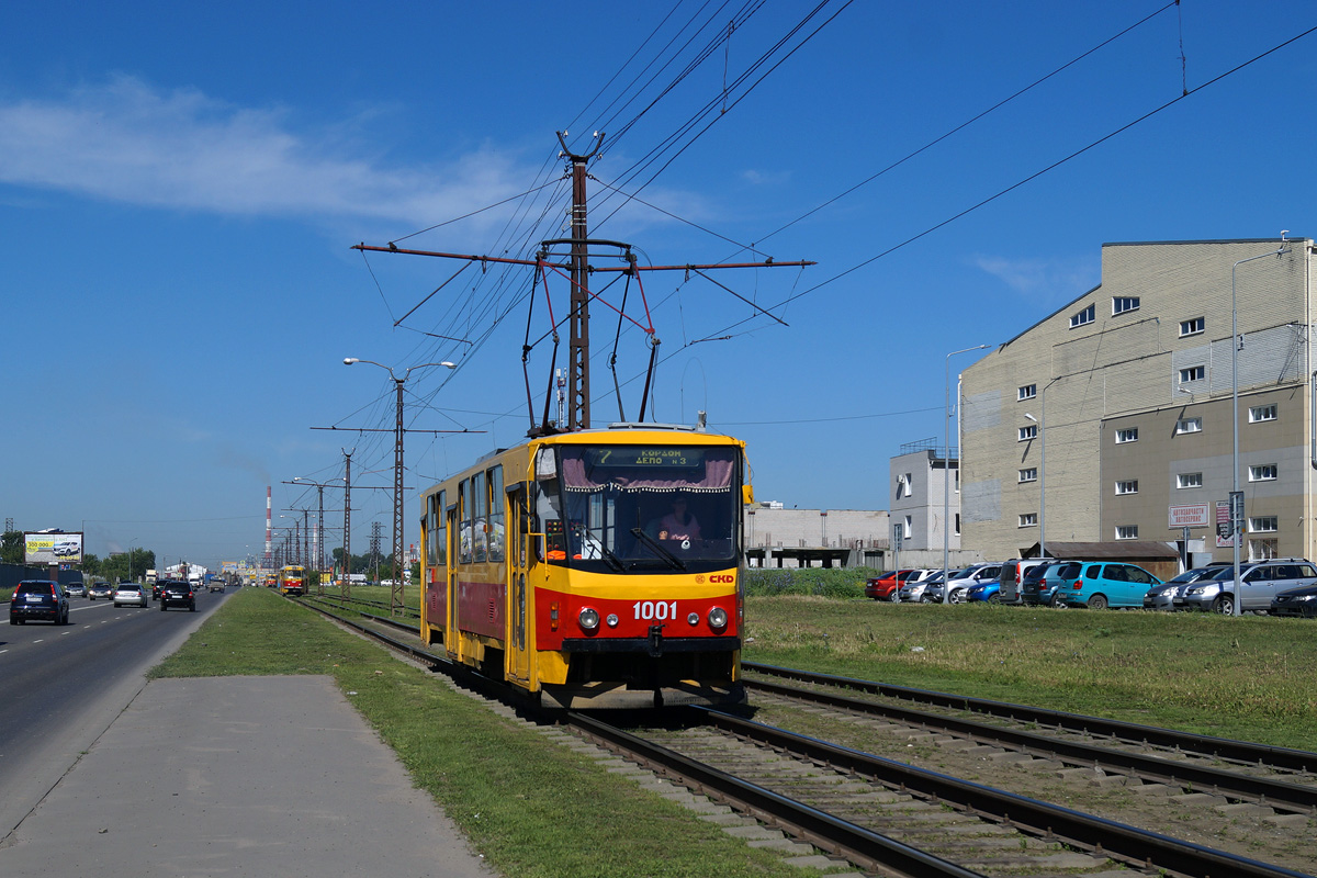 Барнаул, Tatra T6B5SU № 1001