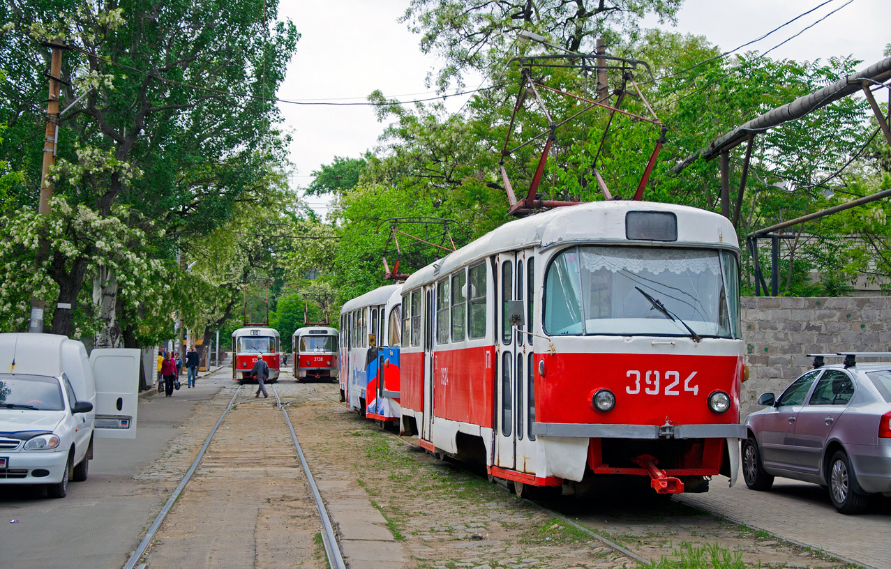 Донецк, Tatra T3SU № 3924