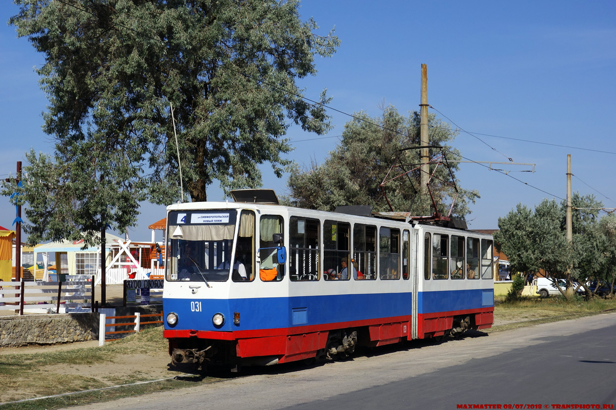 Евпатория, Tatra KT4SU № 031