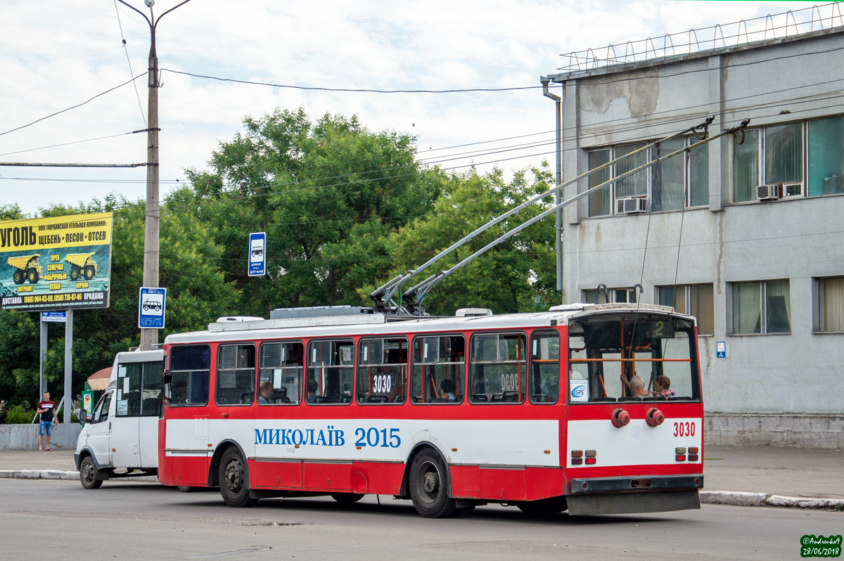 Николаев, Škoda 14TrR № 3030