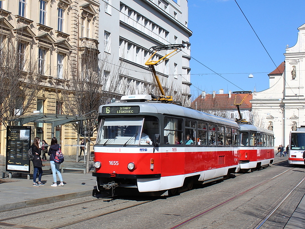 Брно, Tatra T3R.PV № 1655