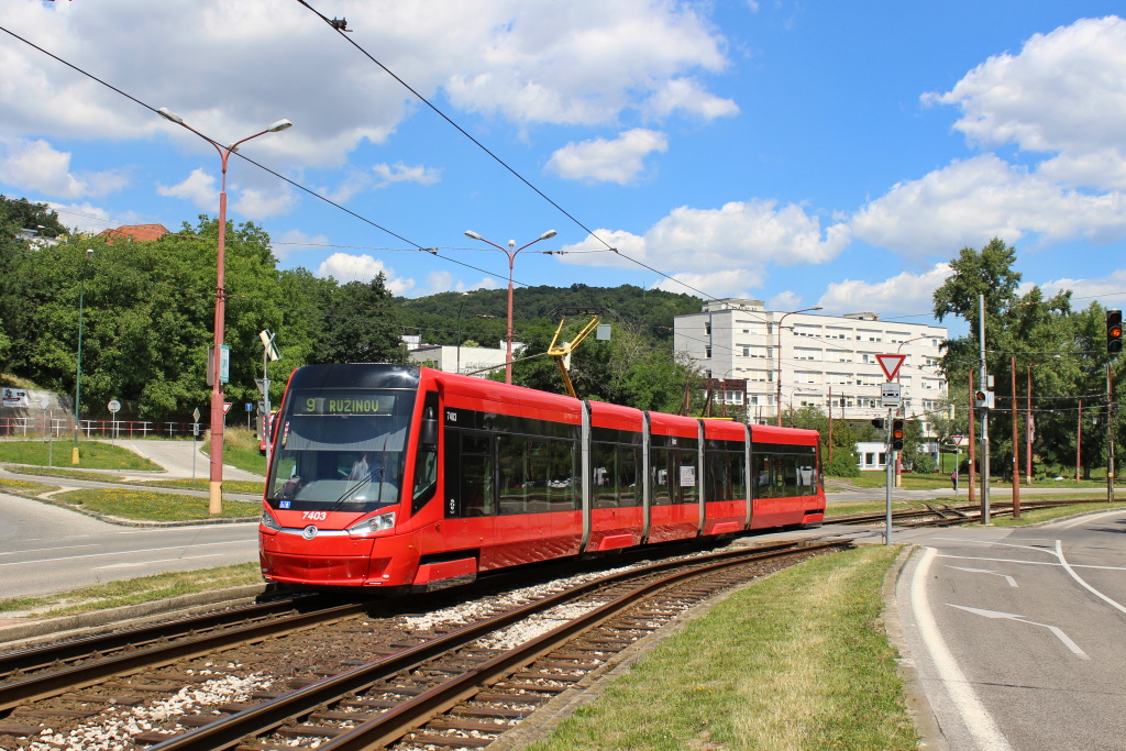 Братислава, Škoda 29T ForCity Plus № 7403