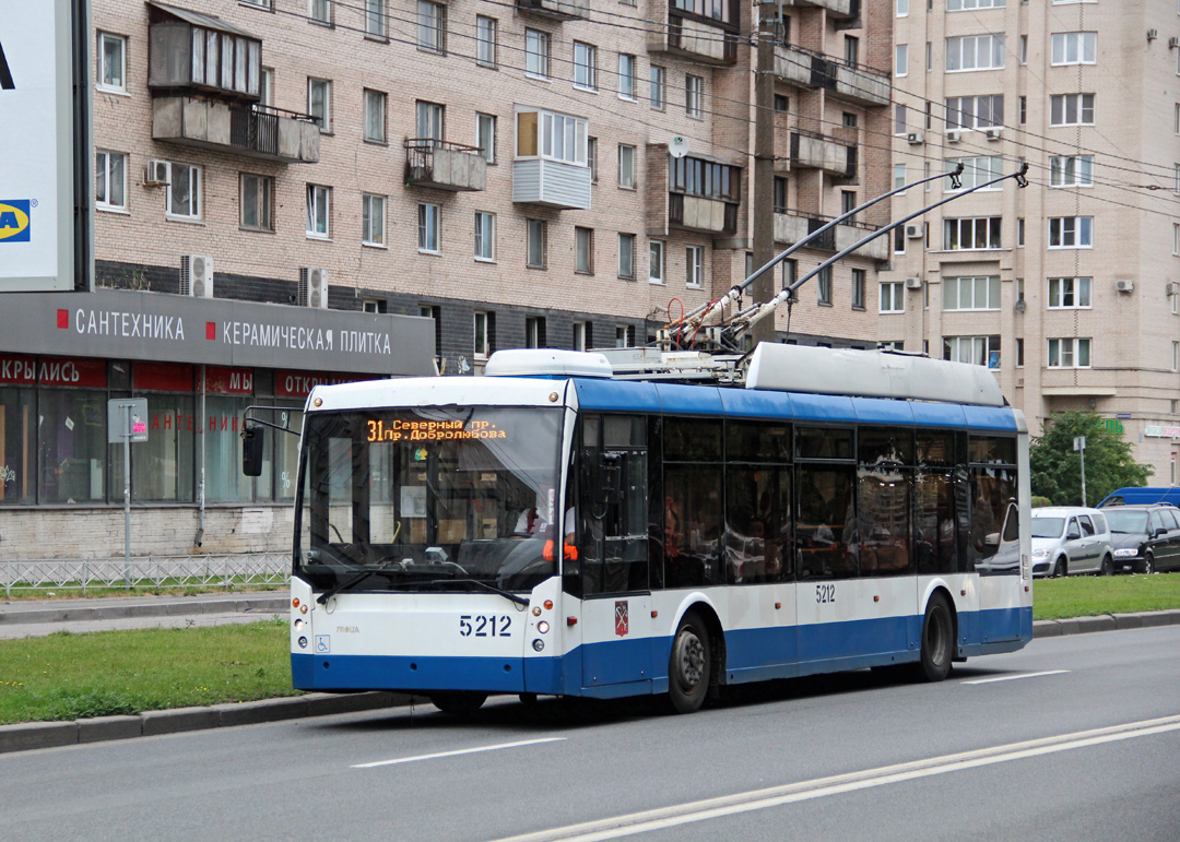 Санкт-Петербург, Тролза-5265.00 «Мегаполис» № 5212