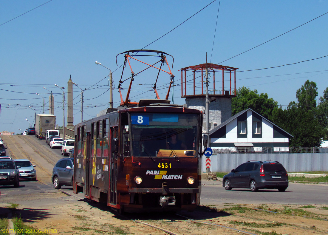 Харьков, Tatra T6B5SU № 4531