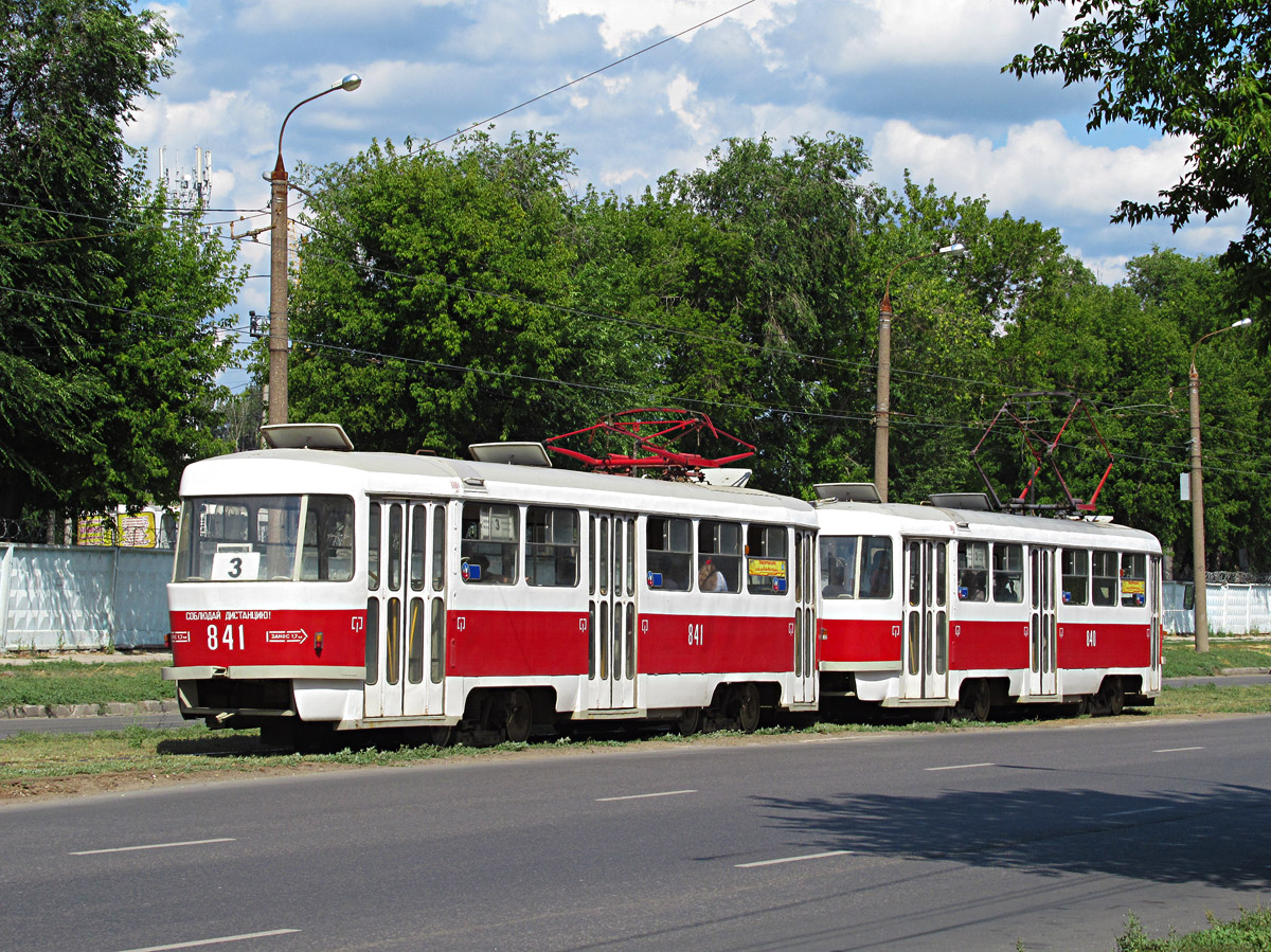 Самара, Tatra T3SU № 841