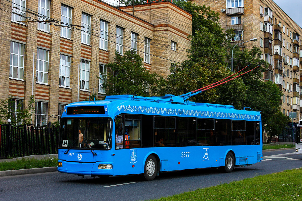 Москва, СВАРЗ-6235.01 (БКМ 32100М) № 3877