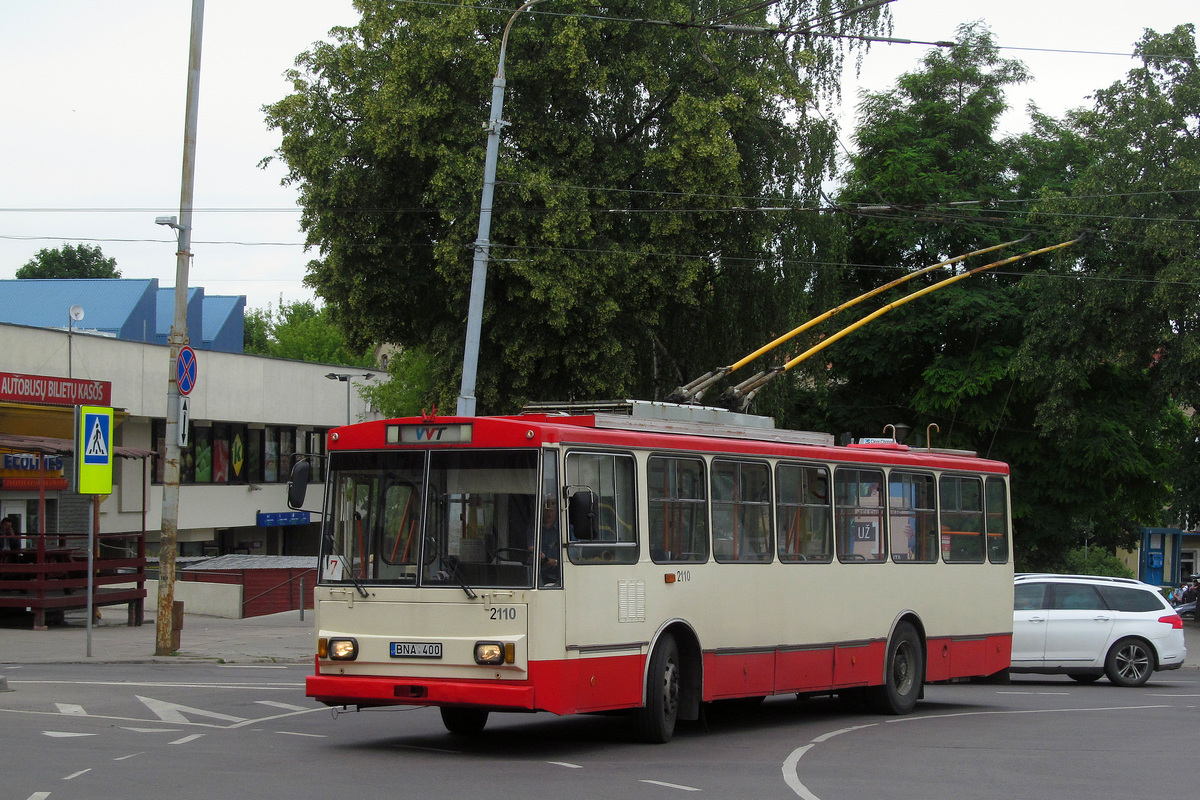 Вильнюс, Škoda 14Tr10/6 № 2110