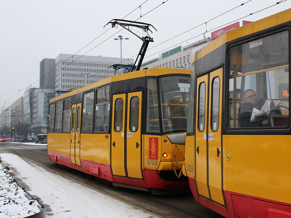 Варшава, Konstal 105N2k/2000 № 2129