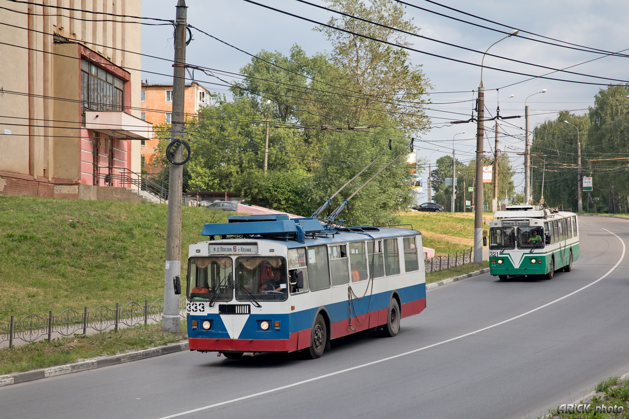 Иваново, ЗиУ-682В [В00] № 333; Иваново, ЗиУ-682 КР Иваново № 321