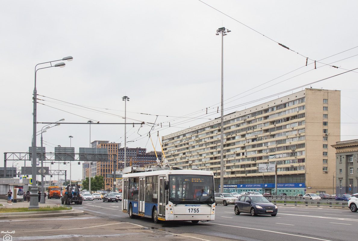 Москва, Тролза-5265.00 «Мегаполис» № 1755