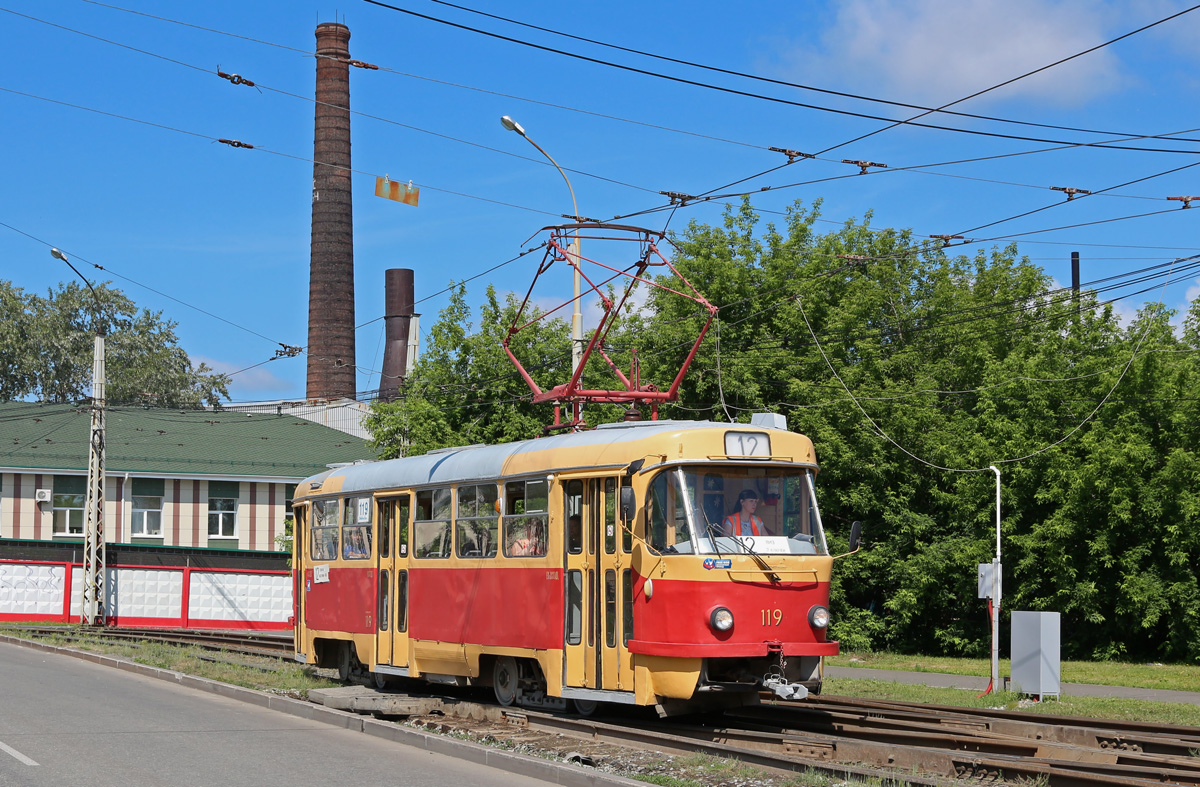 Екатеринбург, Tatra T3SU (двухдверная) № 119