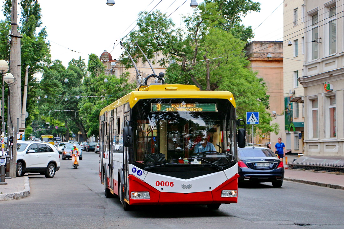 Одесса, БКМ 321 № 0006
