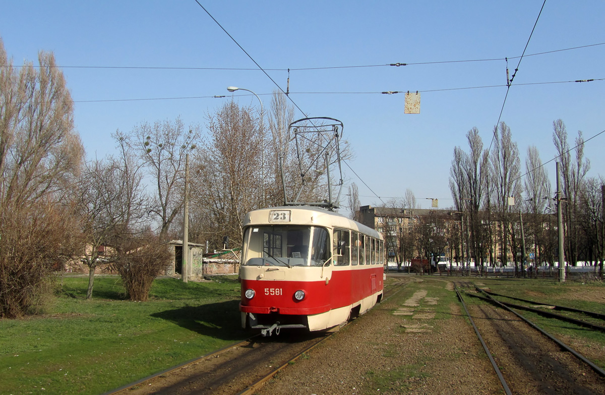 Киев, Tatra T3SU № 5581