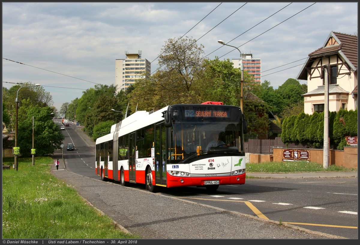 Усти-над-Лабем, Škoda 27Tr Solaris III № 614
