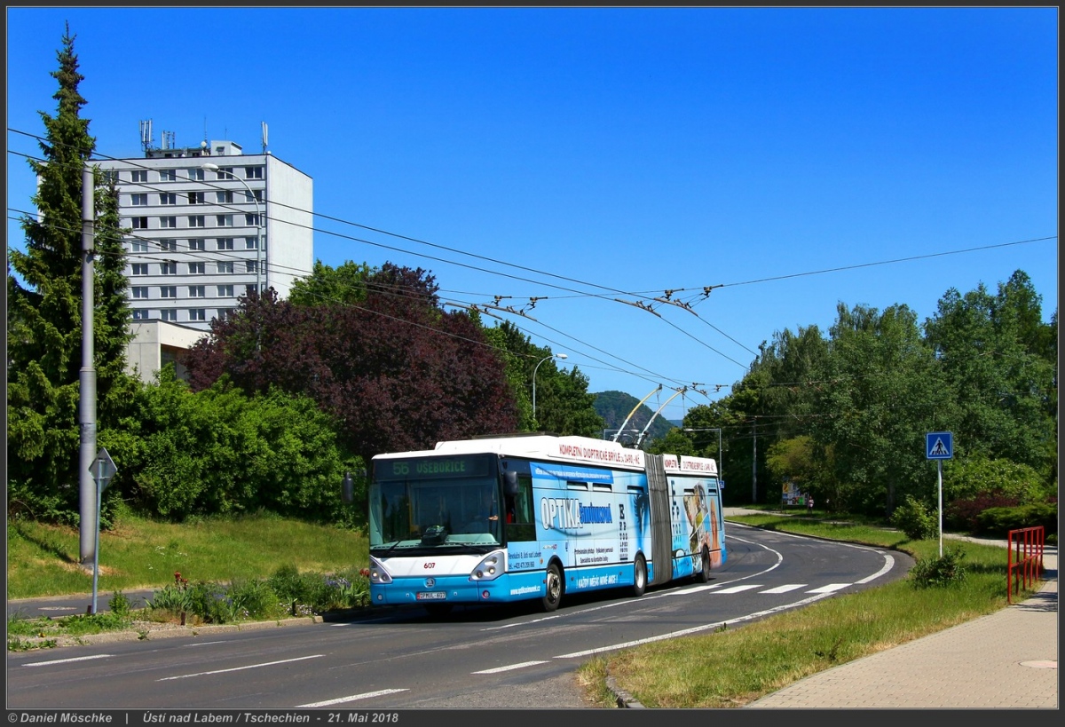 Усти-над-Лабем, Škoda 25Tr Irisbus Citelis № 607