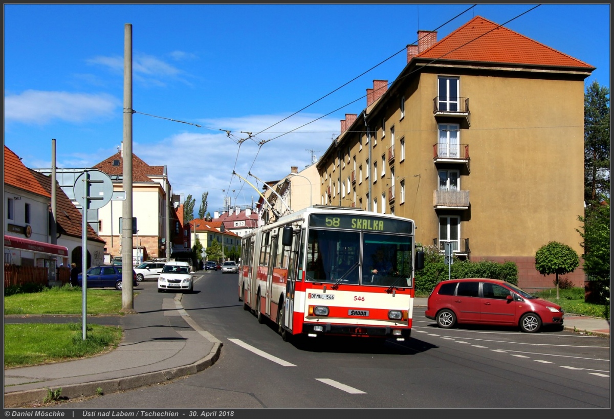 Усти-над-Лабем, Škoda 15Tr08/6 № 546