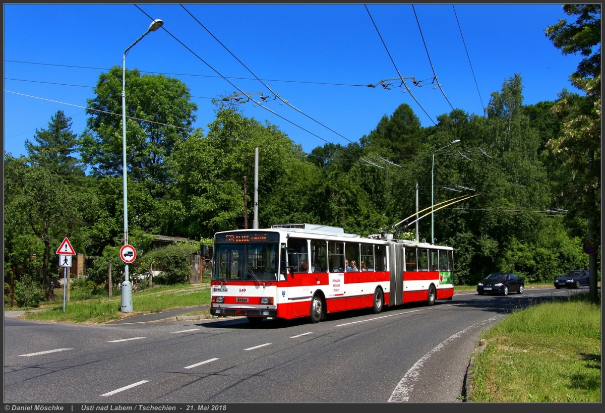 Усти-над-Лабем, Škoda 15Tr08/6 № 549