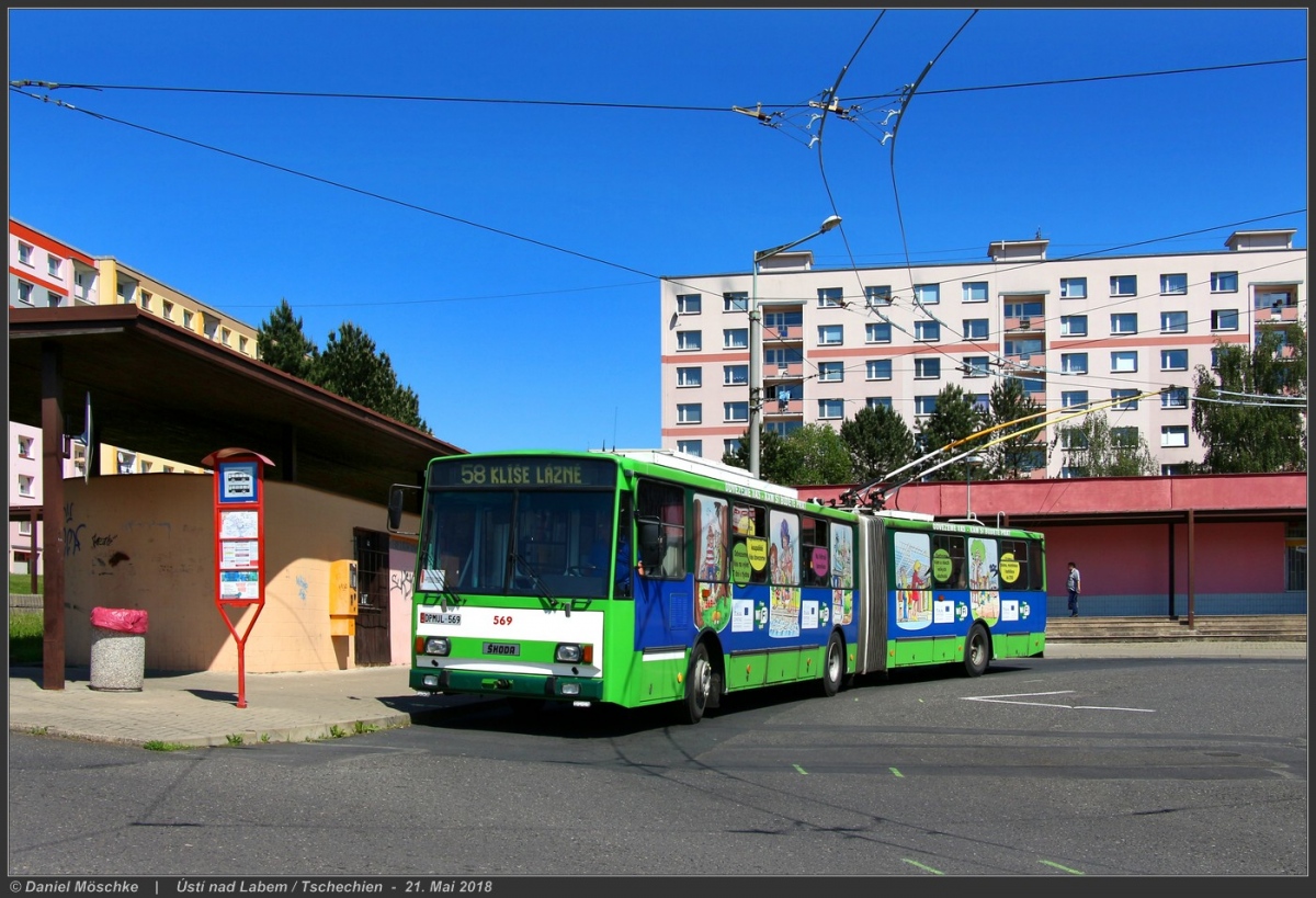 Усти-над-Лабем, Škoda 15Tr13/6M № 569