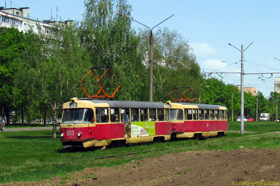 Харьков, Tatra T3SU № 693 Харьков, Tatra T3SU № 693