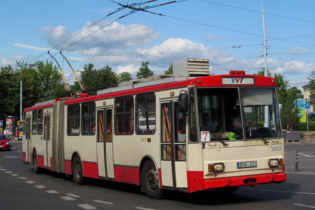 Вильнюс, Škoda 15Tr03/6 № 2603