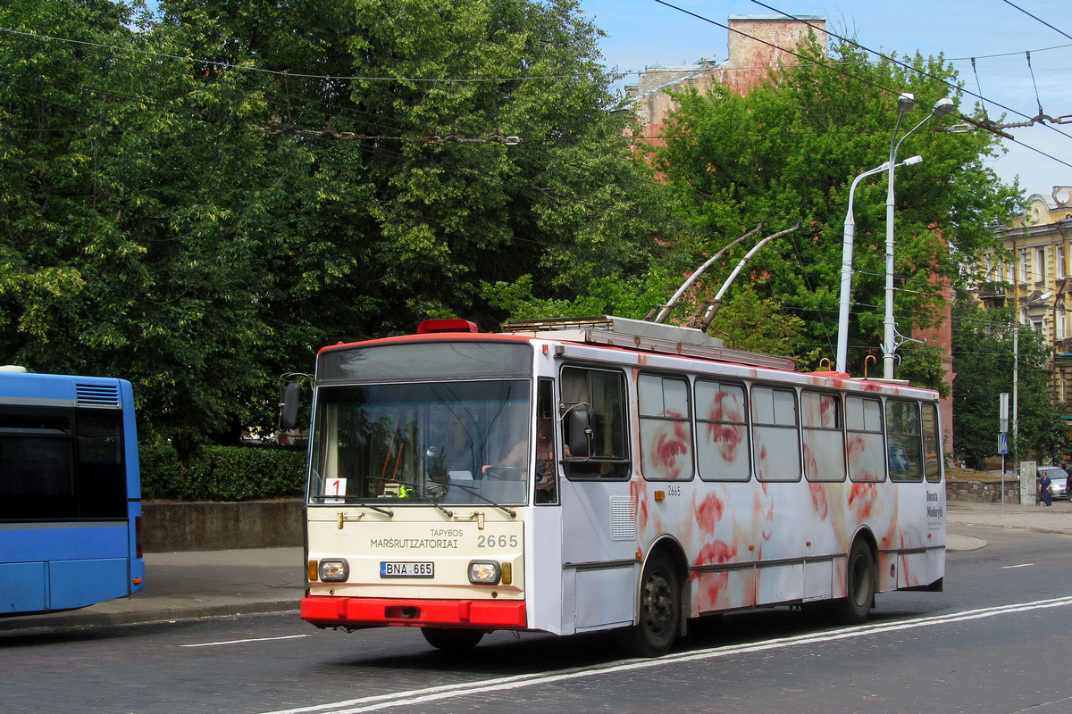 Вильнюс, Škoda 14Tr17/6M № 2665