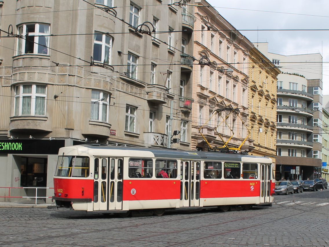 Прага, Tatra T3R.P № 8432