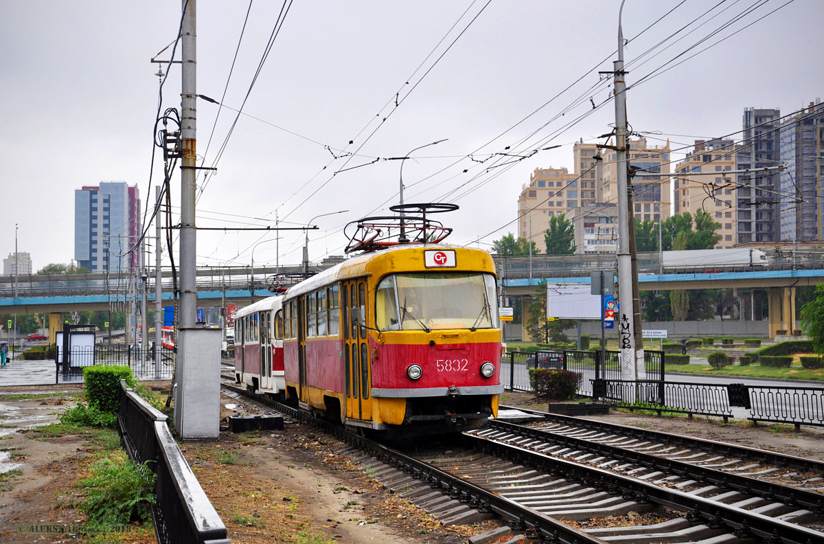 Волгоград, Tatra T3SU № 5832