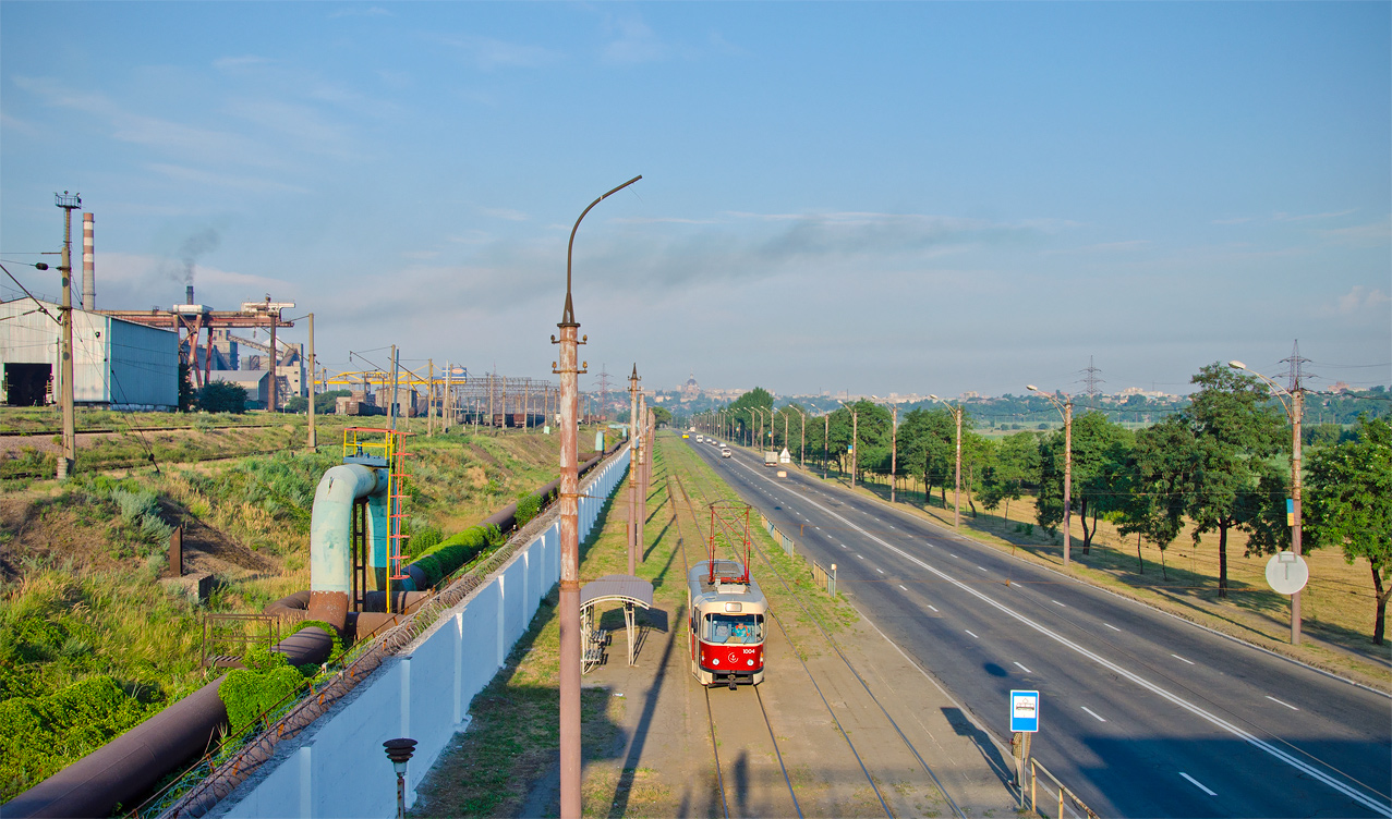 Мариуполь, Tatra T3SUCS № 1004; Мариуполь — Трамвайные линии и инфраструктура