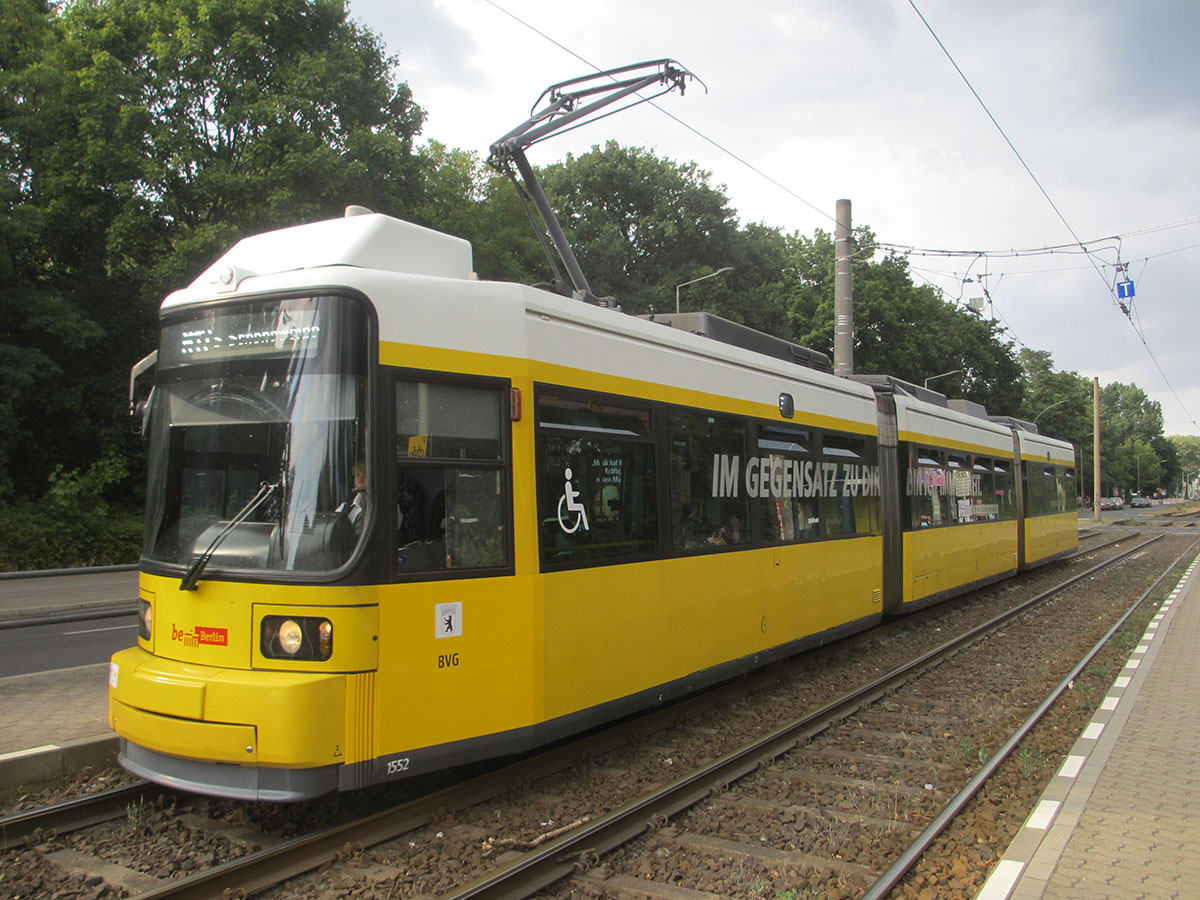 Берлин, BVG GT6U № 1552