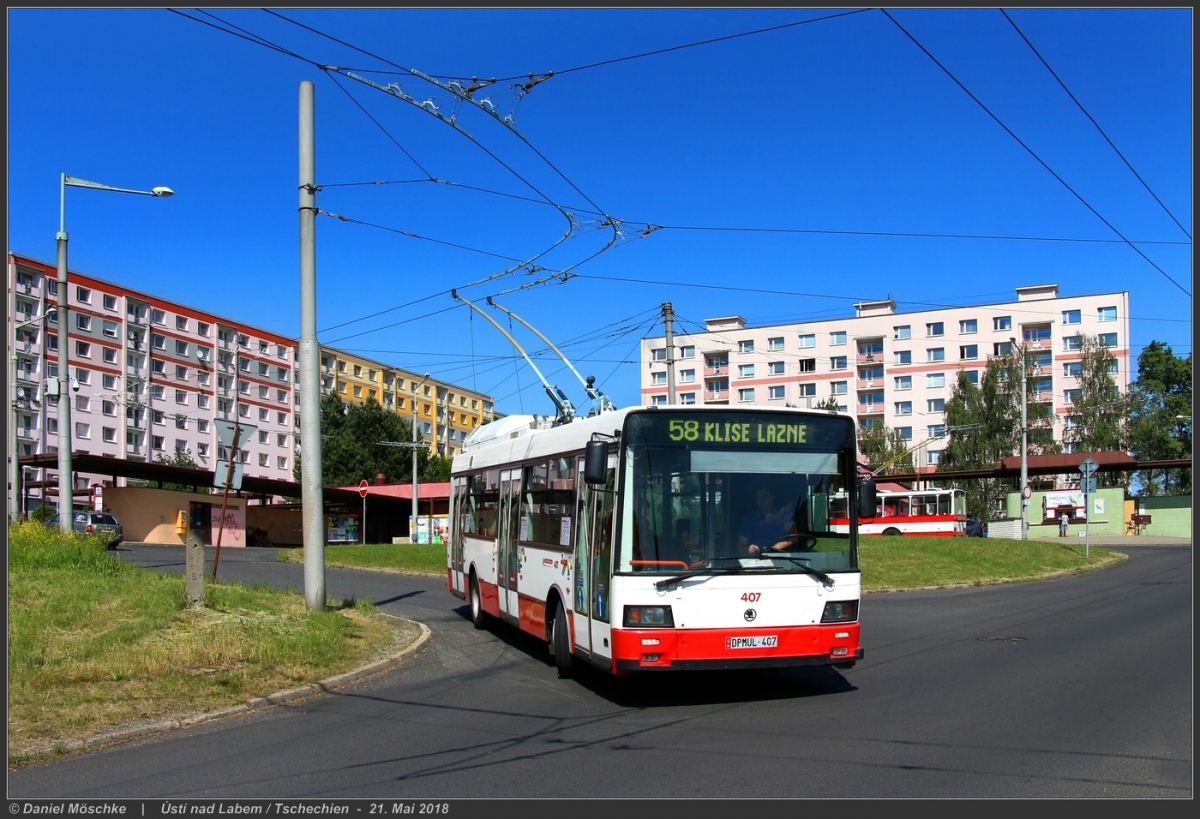 Ústí nad Labem, Škoda 21TrAC № 407