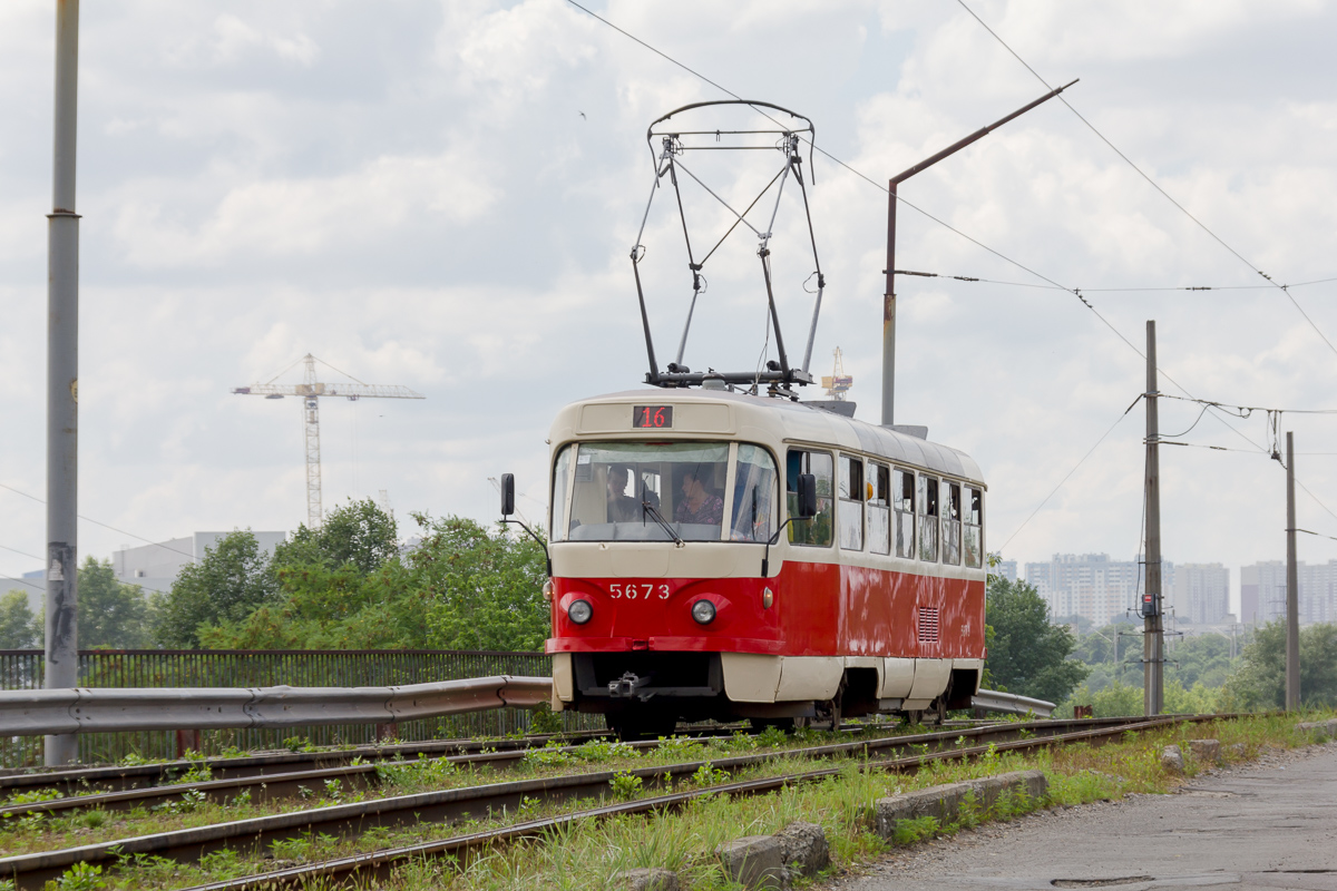 Kijów, Tatra T3SU Nr 5673