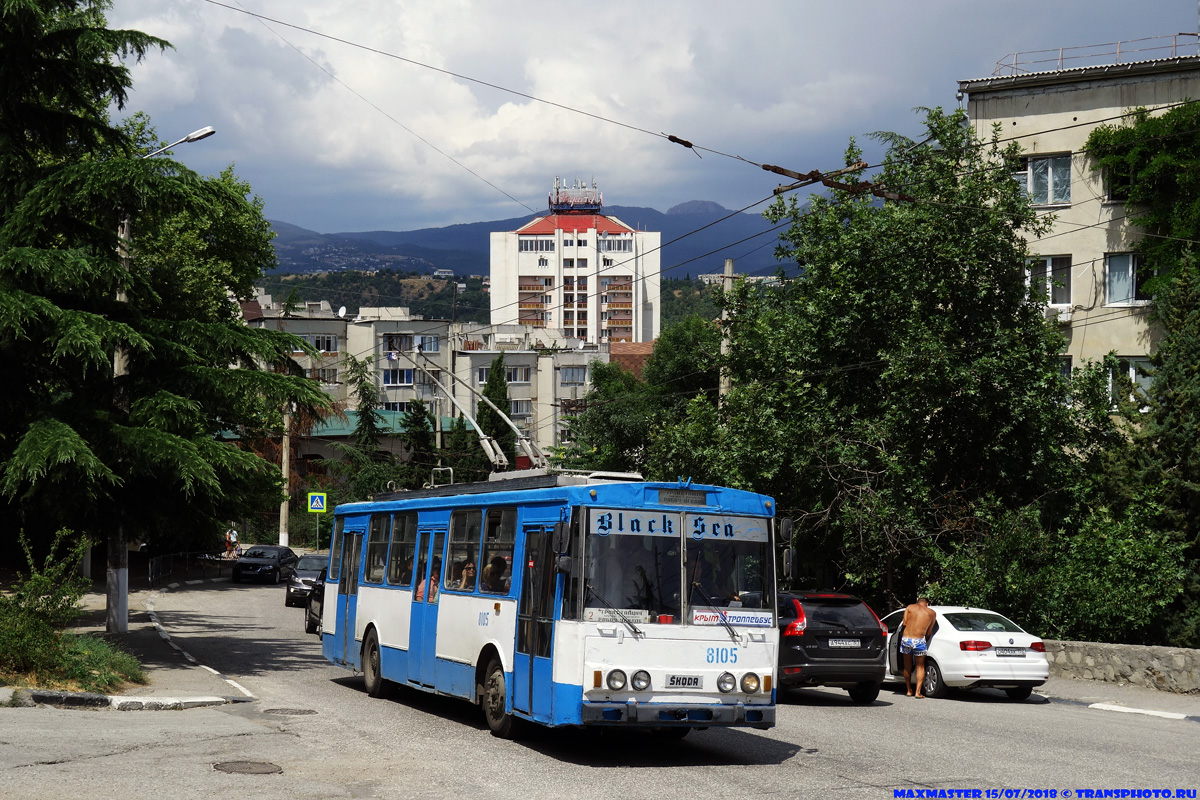 Крымский троллейбус, Škoda 14Tr89/6 № 8105