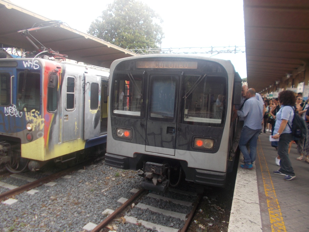 Рим, AnsaldoBreda HRV № RA218; Рим — Линия «Roma Lido»