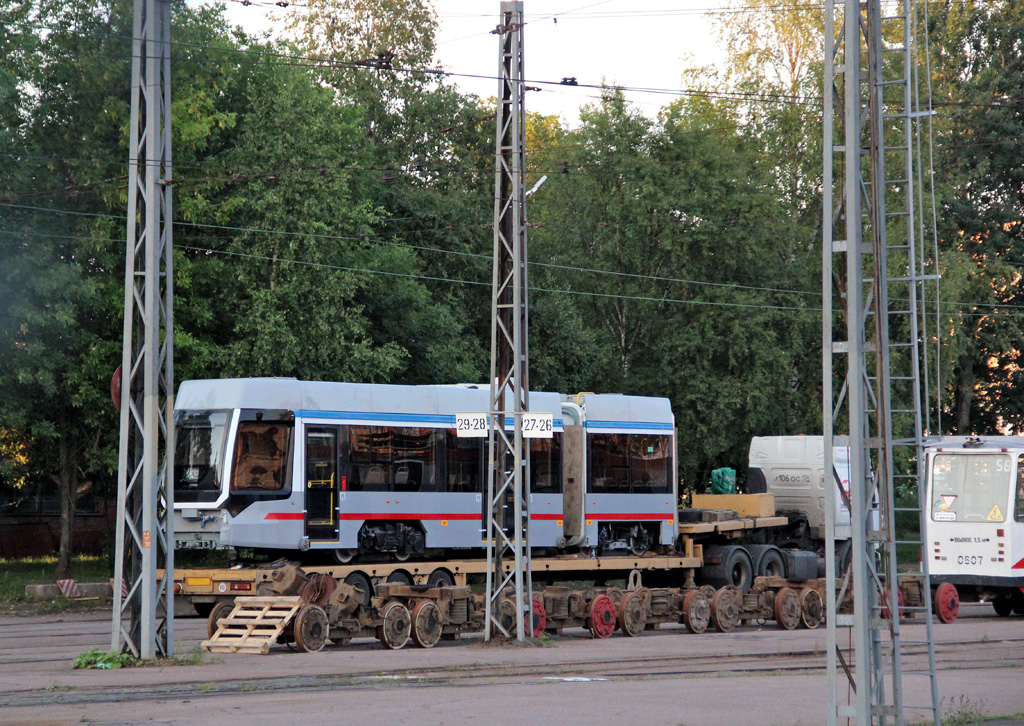Sanktpēterburga, 71-633 № б/н; Sanktpēterburga — Joint tramway-trolleybus depot