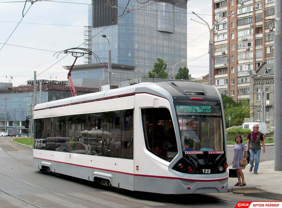 Ростов-на-Дону, 71-911E «City Star» № 123