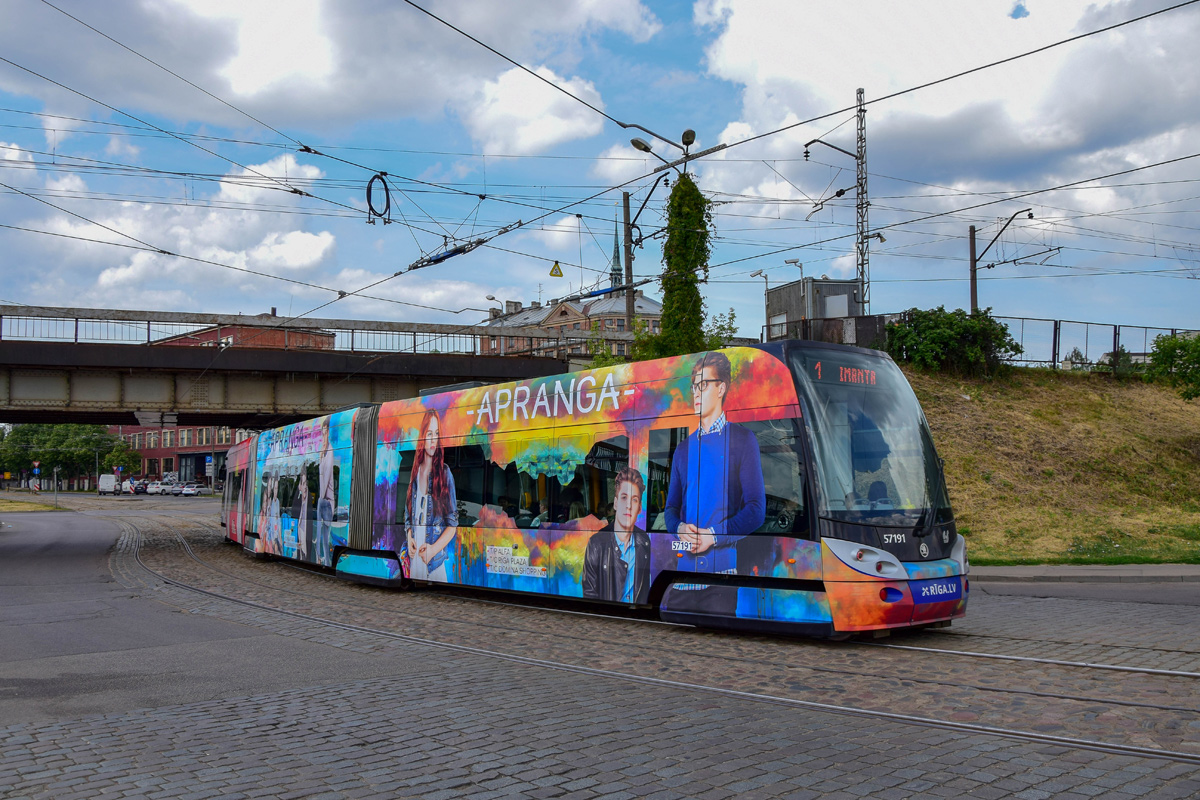 Рига, Škoda 15T ForCity Alfa Riga № 57191