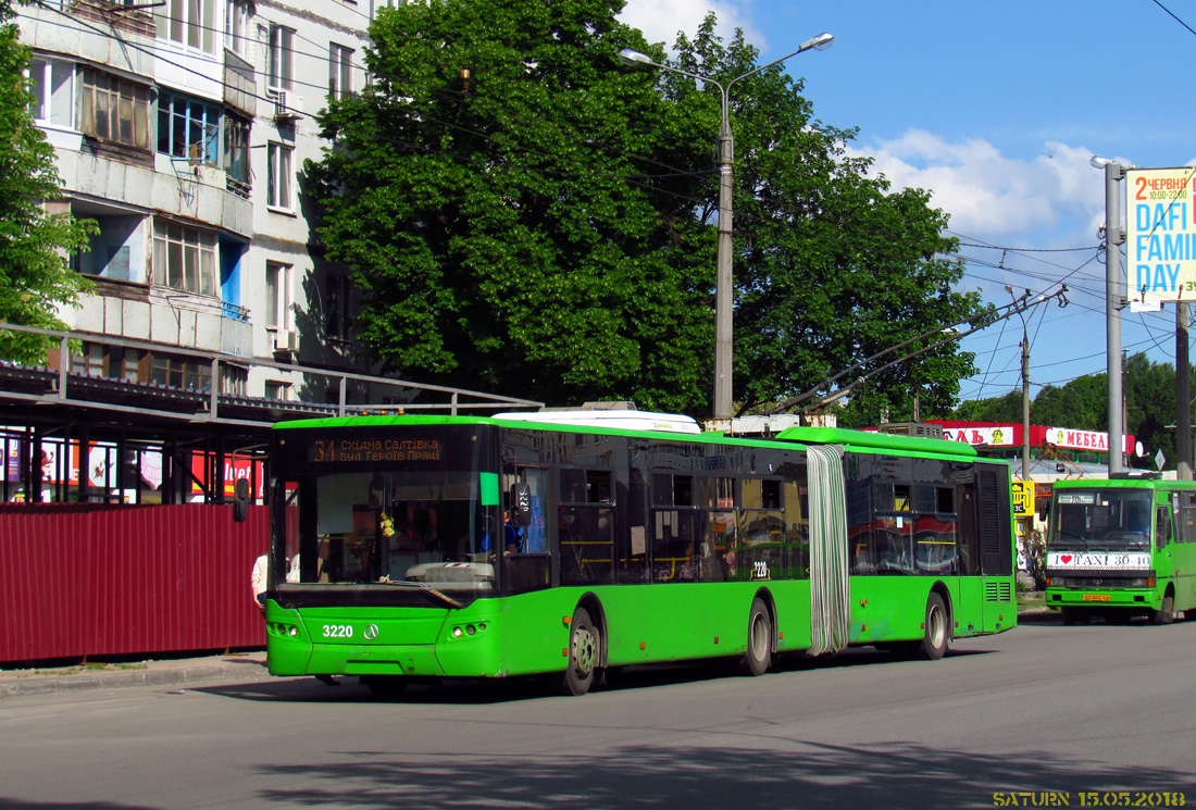 Харьков, ЛАЗ E301D1 № 3220