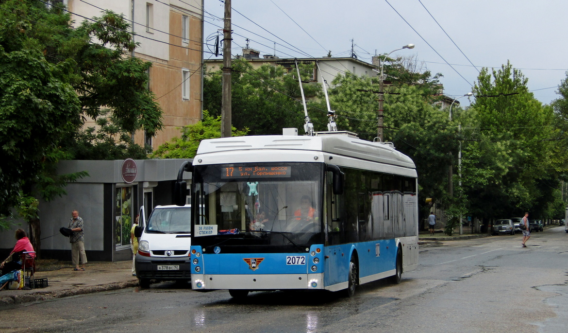 Sevastopol, Trolza-5265.03 “Megapolis” # 2072 Sevastopol, Trolza-5265.03 “Megapolis” # 2072