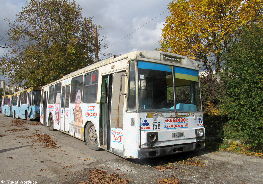 Ивано-Франковск, Škoda 14Tr03 № 158