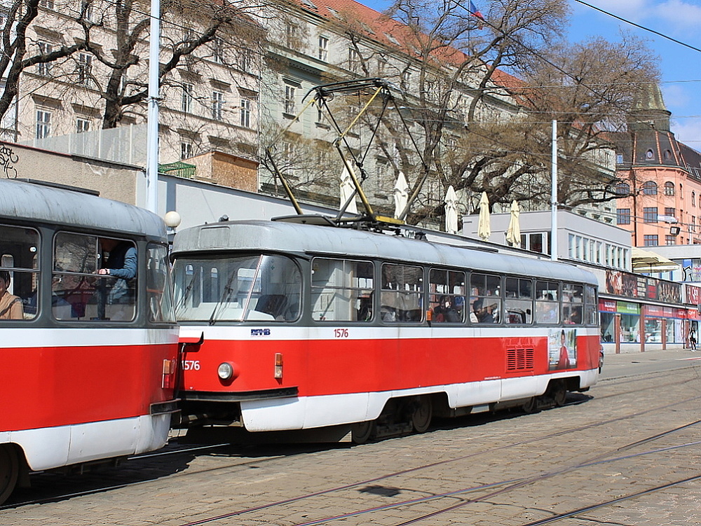Брно, Tatra T3P № 1576
