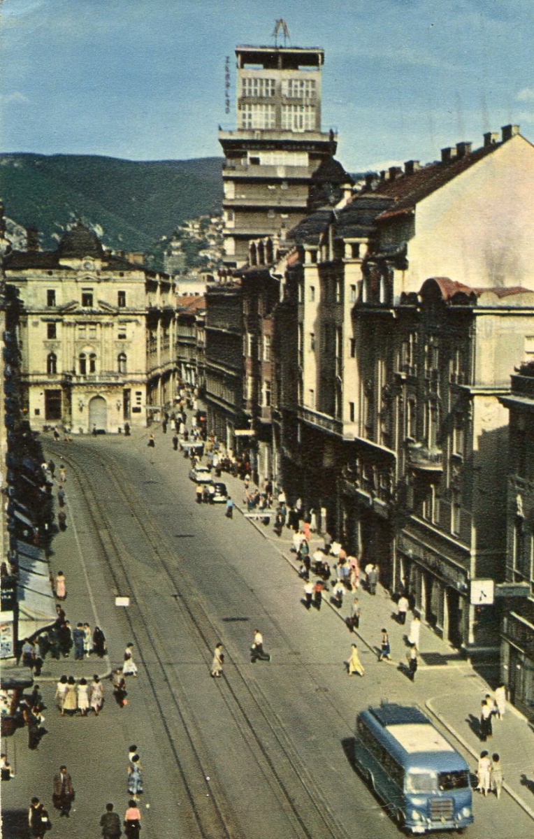 Сараево — Старые фотографии (трамвай)