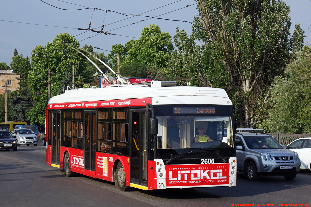 Крымский троллейбус, Тролза-5265.05 «Мегаполис» № 2606
