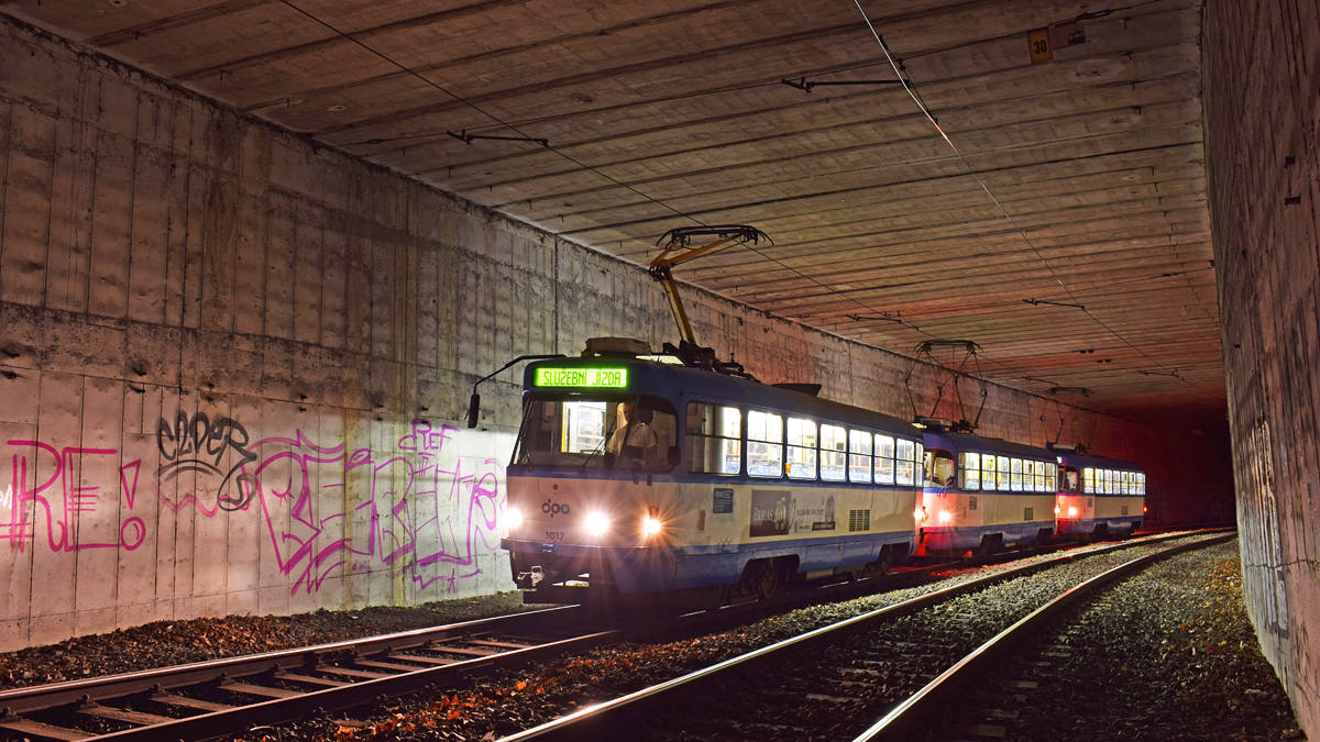 Острава, Tatra T3G № 1017; Острава — Colours of Ostrava 2018 — тройники.