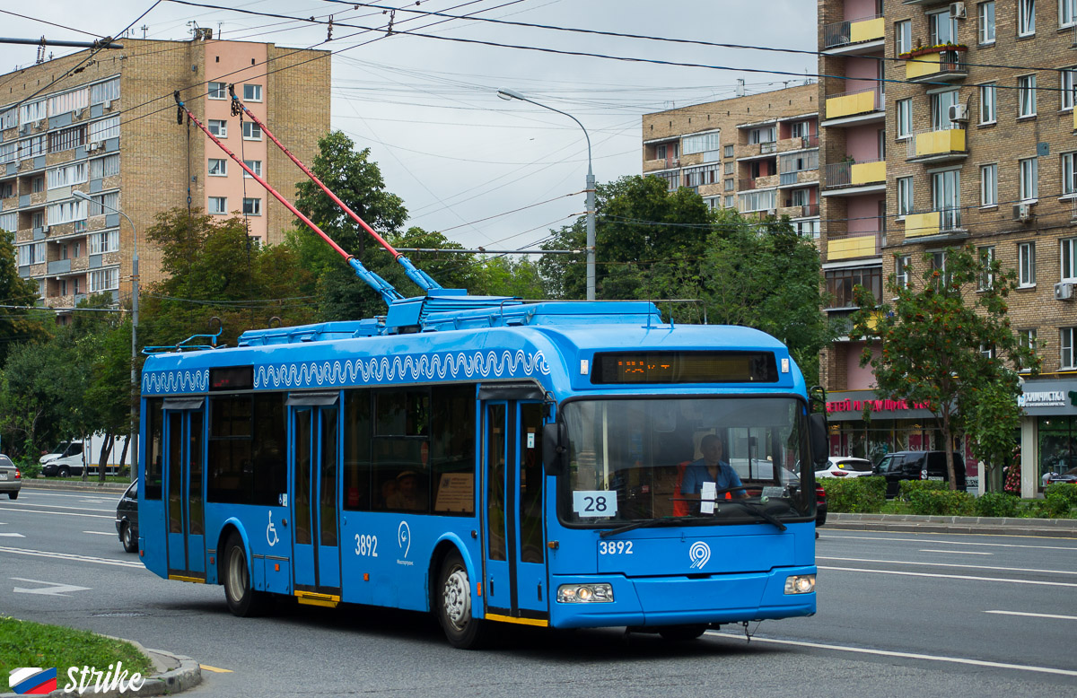 Москва, СВАРЗ-6235.01 (БКМ 32100М) № 3892
