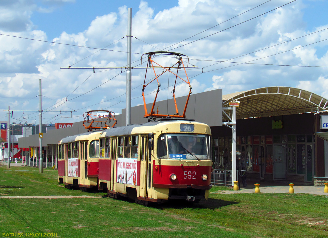 Charków, Tatra T3SU Nr 592