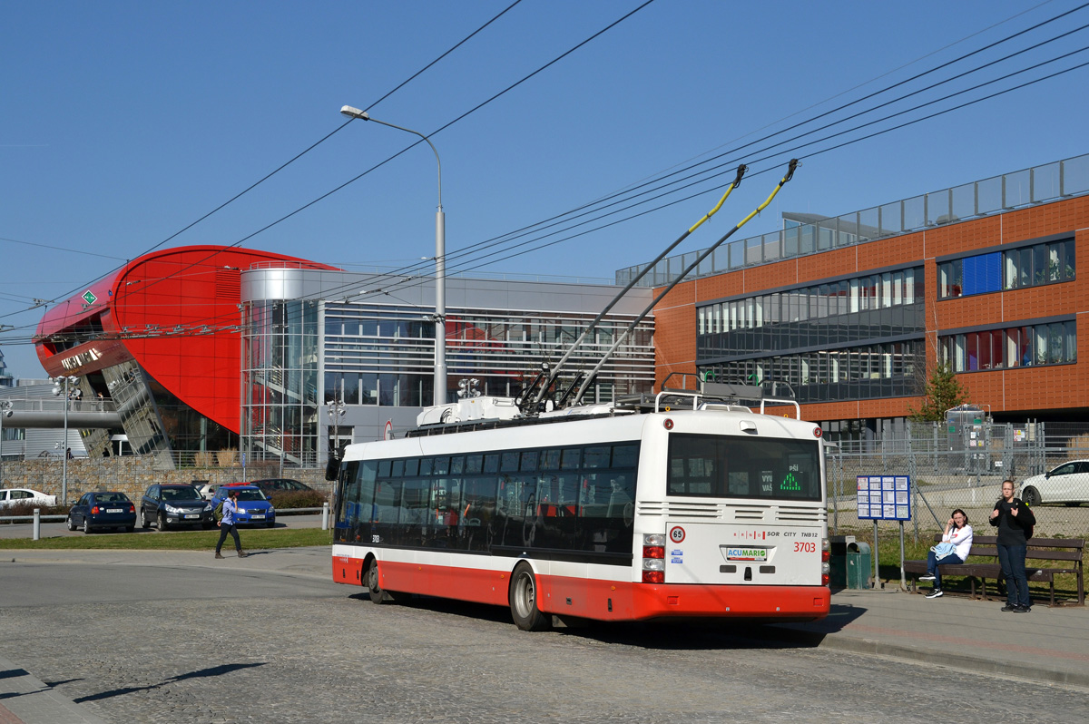 Brno, SOR TNB 12 — 3703