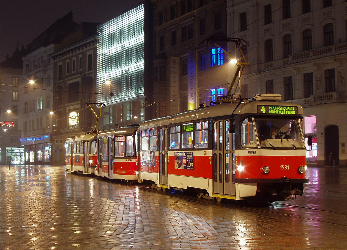 Брно, Tatra T3R.EV № 1531